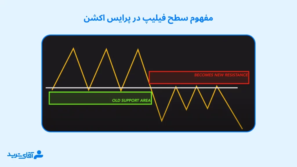 مفهوم سطح فیلیپ در پرایس اکشن چیست؟