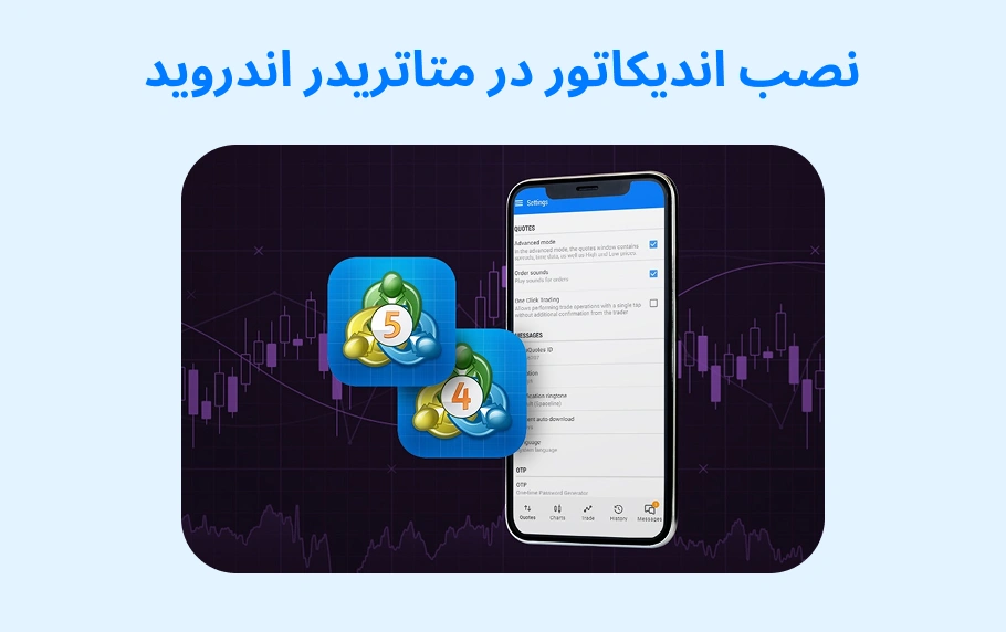 نحوه نصب اندیکاتور در متاتریدر 4 و 5 اندروید چگونه است؟